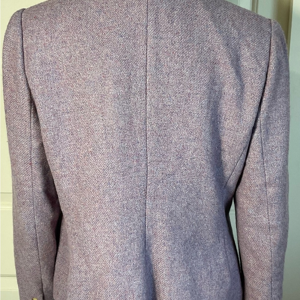 Chaps Petite Light Purple Wool Blend Blazer Womens Size 14P - Picture 3 of 13